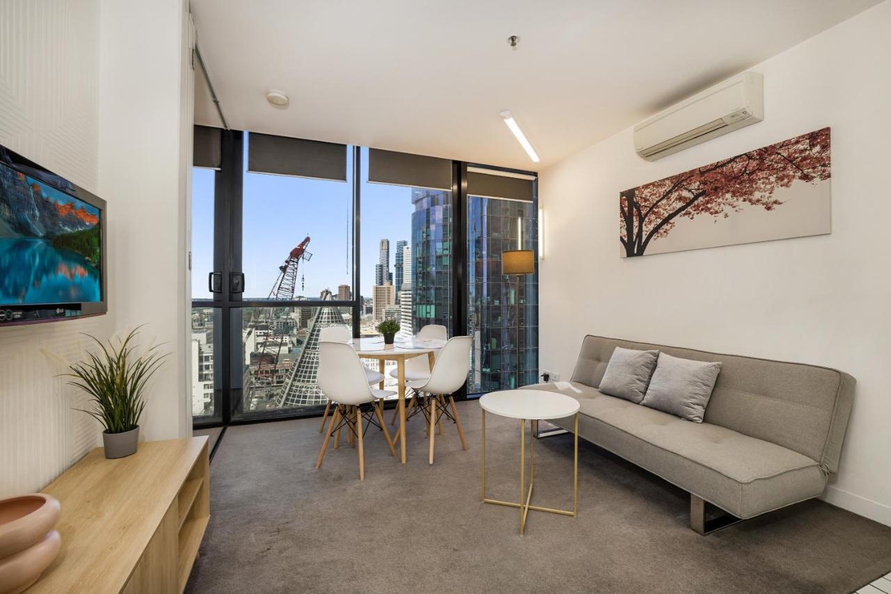 2-Bed Unit Metres From Cbd Malls, Dining & Sights Appartement Melbourne Buitenkant foto