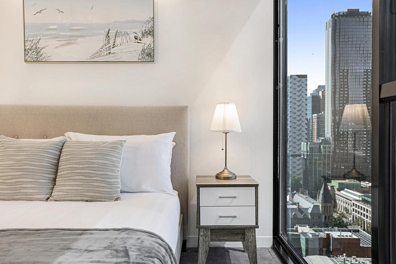 2-Bed Unit Metres From Cbd Malls, Dining & Sights Appartement Melbourne Buitenkant foto